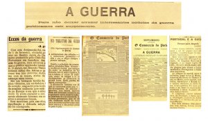 “O Comércio do Porto” e a Grande Guerra. Agora disponível online no Arquivo Municipal de Vila Nova de Gaia