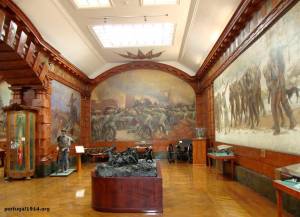 Museu Militar de Lisboa, salas da Grande Guerra. Foto por Carlos Silveira.