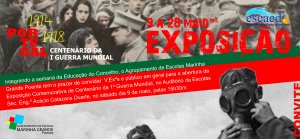 Exposição Portugal 1914 - 1918 inaugura dia 9 no Agrupamento de Escolas Marinha Grande Poente